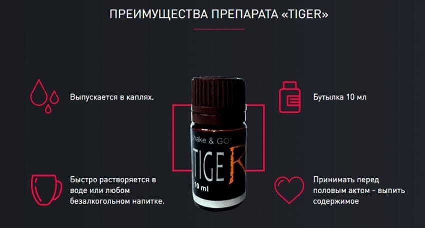 Tiger для потенции 