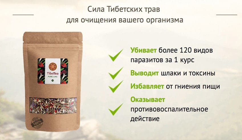 Культура Тибета чай от паразитов
