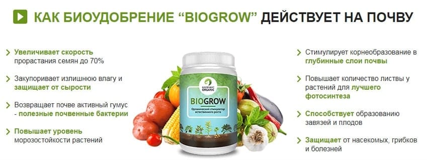 Био Гров биоудобрение