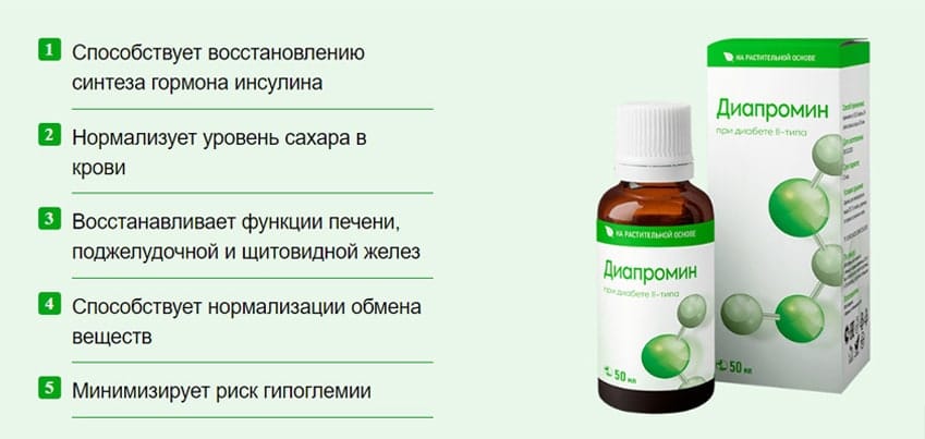 Диапромин лекарство от диабета