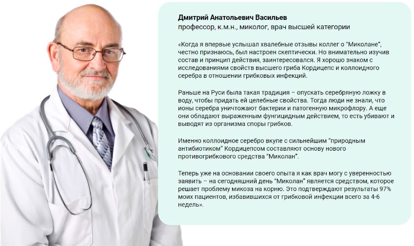 Миколан средство от грибка