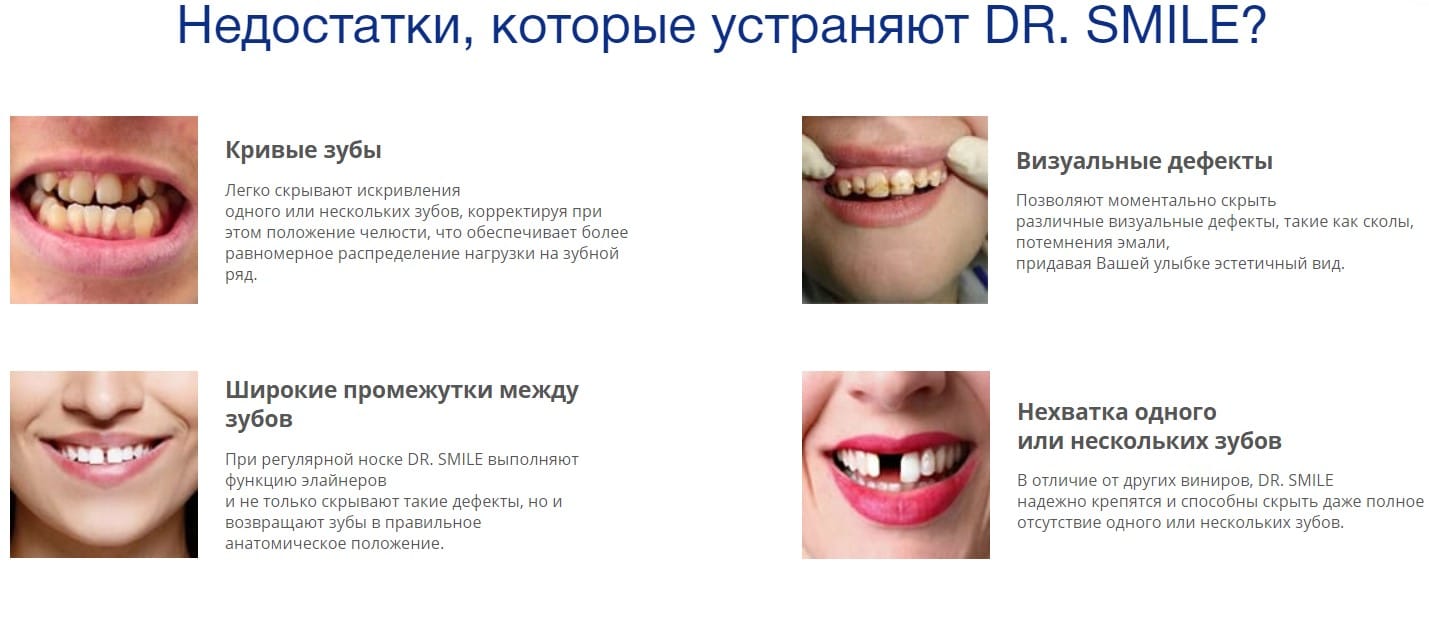 Виниры Dr.Smile виниры для зубов