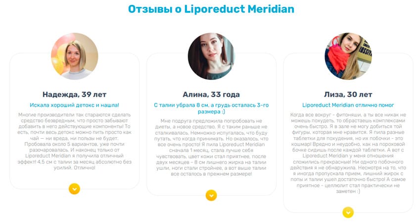 Liporeduct Meridian для похудения