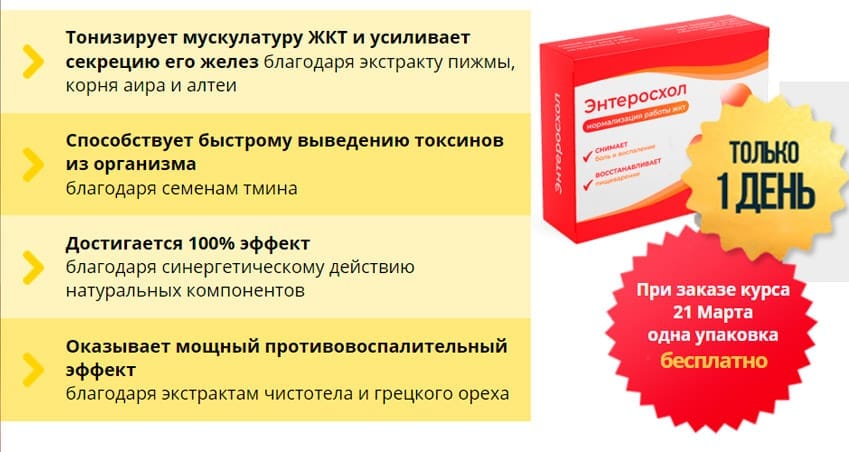 Энтеросхол капсулы для ЖКТ