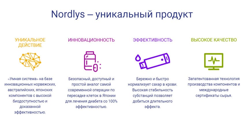 Nordlys от диабета 