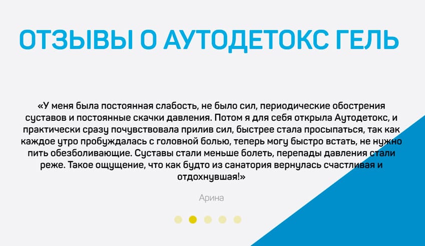 АутоДетокс детокс-гель